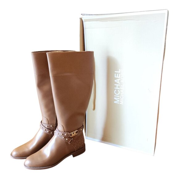 NIB Michael Kors Kincaid Riding Boot Size 6.5M - Picture 2 of 10
